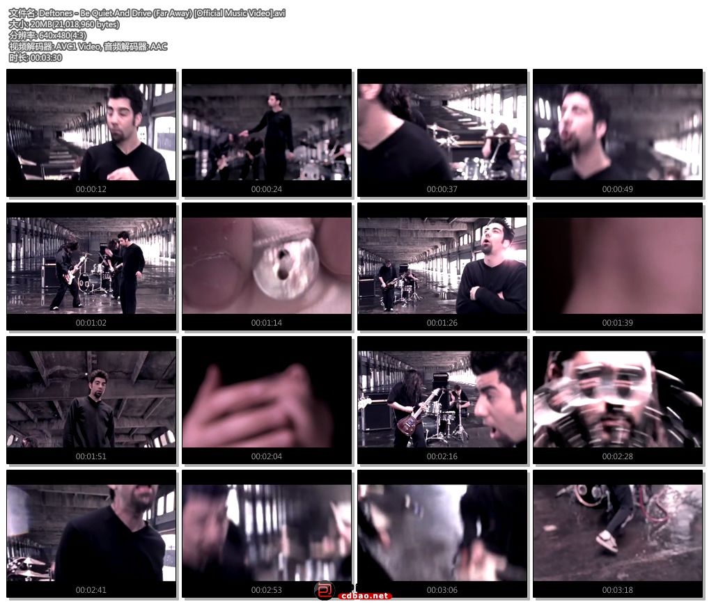Deftones - Be Quiet And Drive (Far Away) [Official Music Video].jpg