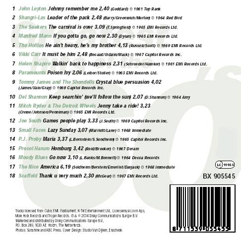 Greatest Hits Of The 60's CD7 - Back.jpg