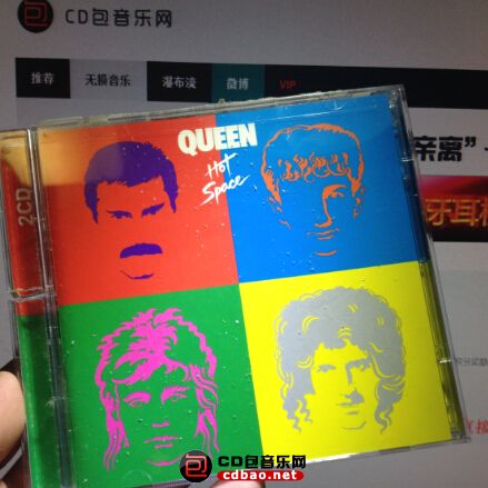原抓：Queen《Hot space》2CD 2011环球数字录音版 WAV 百度云