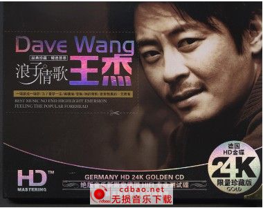 王杰-浪子情歌 2CD [WAV+CUE].无损音乐下载
